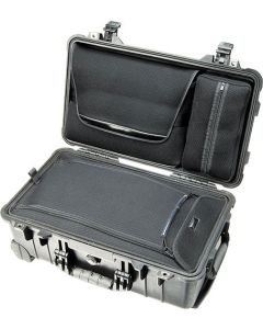 Peli Case 1510 mit LOC-Einsatz, schwarz, Übernachtungskoffer