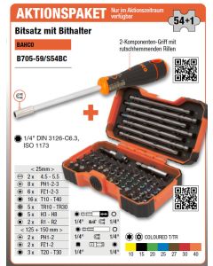 Bitsatz mit Bithalter