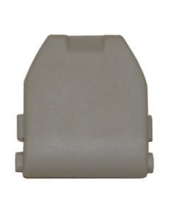 Schnäpper für Schubladensystainer frontseitig lichtgrau (RAL 7035) 