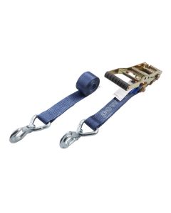 Zurrgurte zweiteilig mit ERGO-Ratsche u. Dreieckring mit Ösenhaken 8 Meter, Bamdbreite 50mm, 2500 daN